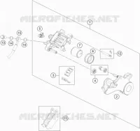 REAR BRAKE CALIPER
