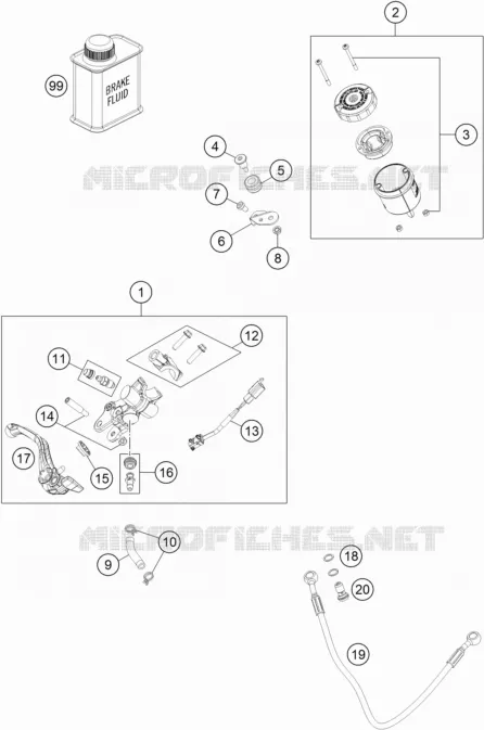 FRONT BRAKE MASTER CYLINDER