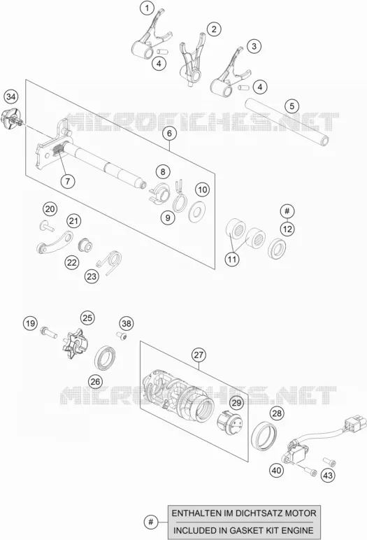 GEAR SHIFTING MECHANISM