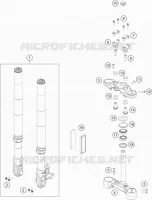 FRONT FORK / TRIPLE CLAMP