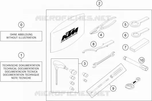 TOOL KIT / MANUALS / OPTIONS