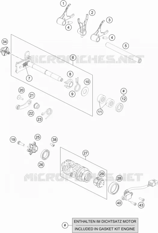 GEAR SHIFTING MECHANISM