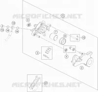 REAR BRAKE CALIPER