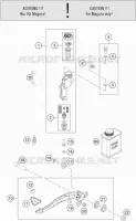REAR BRAKE MASTER CYLINDER