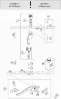 REAR BRAKE MASTER CYLINDER