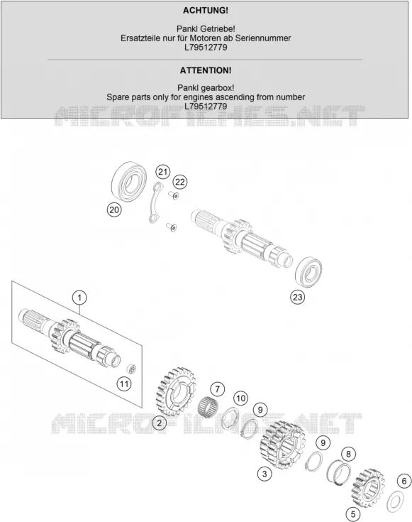 GEARBOX MAIN SHAFT