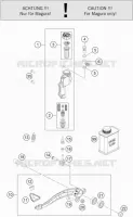 REAR BRAKE MASTER CYLINDER