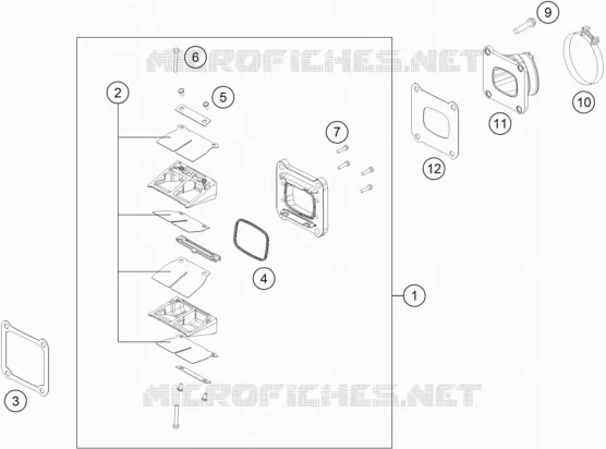 REED VALVE CASE