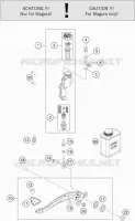 REAR BRAKE MASTER CYLINDER