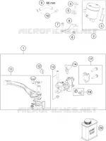 FRONT BRAKE MASTER CYLINDER