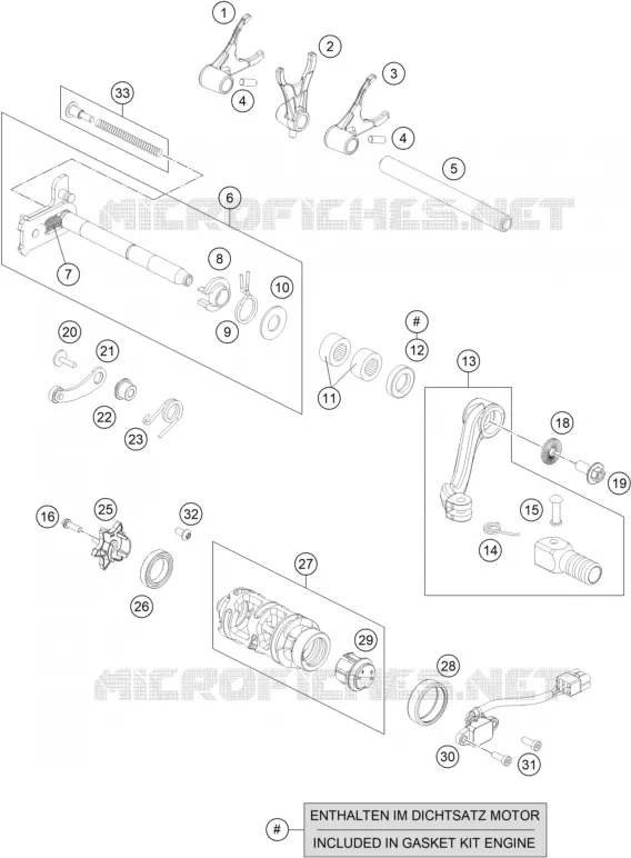GEAR SHIFTING MECHANISM