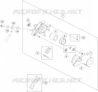 REAR BRAKE CALIPER