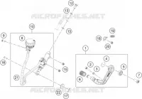 REAR BRAKE MASTER CYLINDER