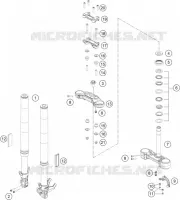 FRONT FORK / TRIPLE CLAMP