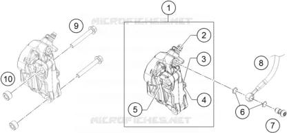 FRONT BRAKE CALIPER