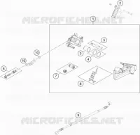 REAR BRAKE CALIPER