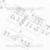 SHOCK PRO LEVER LINKAGE