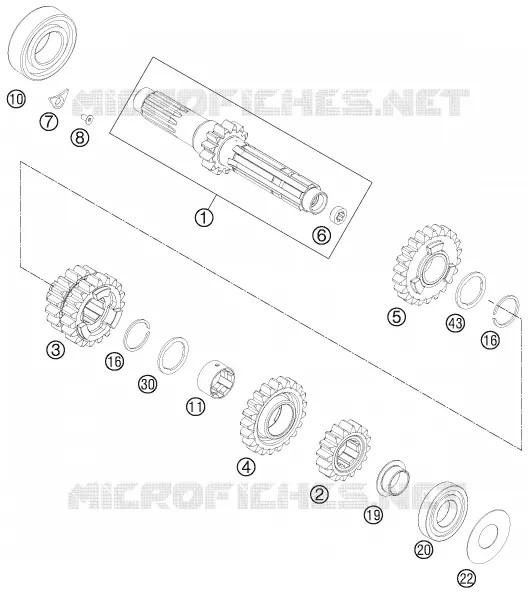 GEARBOX MAIN SHAFT