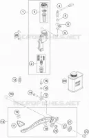 REAR BRAKE MASTER CYLINDER