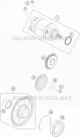 ELECTRIC STARTER MOTOR