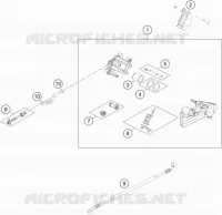 REAR BRAKE CALIPER