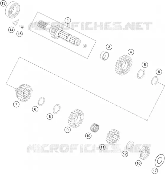 GEARBOX MAIN SHAFT