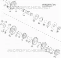 GEARBOX COUNTERSHAFT