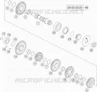 GEARBOX COUNTERSHAFT