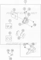 REAR BRAKE CALIPER