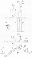REAR BRAKE MASTER CYLINDER