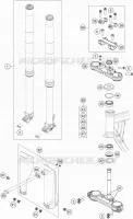 FRONT FORK / TRIPLE CLAMP