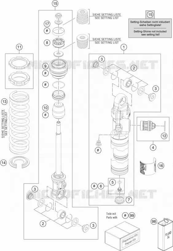 SHOCK ABSORBER (PARTS)
