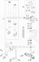 FRONT FORK / TRIPLE CLAMP