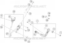 REAR BRAKE MASTER CYLINDER