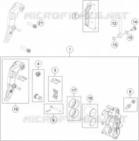 FRONT BRAKE CALIPER