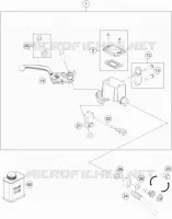 FRONT BRAKE MASTER CYLINDER