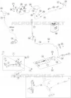 REAR BRAKE MASTER CYLINDER