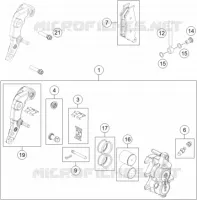 FRONT BRAKE CALIPER