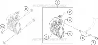 FRONT BRAKE CALIPER