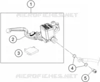 FRONT BRAKE MASTER CYLINDER