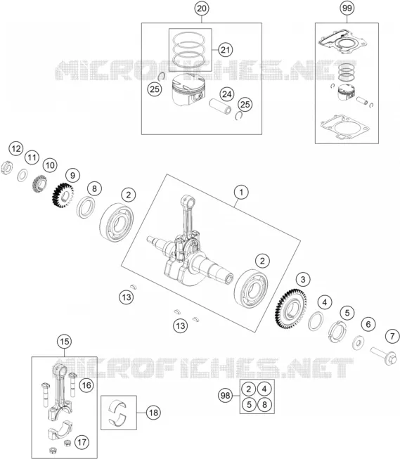 CRANKSHAFT / PISTON