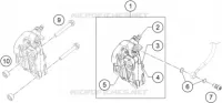 FRONT BRAKE CALIPER