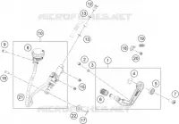 REAR BRAKE MASTER CYLINDER