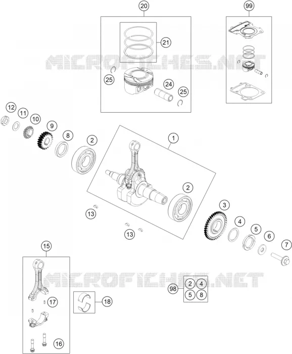 CRANKSHAFT / PISTON