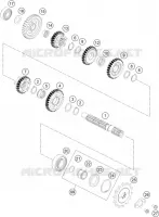 GEARBOX COUNTERSHAFT