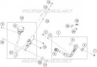REAR BRAKE MASTER CYLINDER