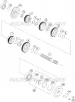 GEARBOX COUNTERSHAFT