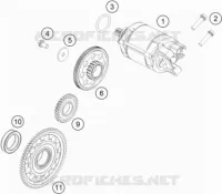 ELECTRIC STARTER MOTOR