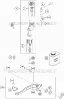 REAR BRAKE MASTER CYLINDER