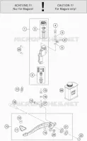 REAR BRAKE MASTER CYLINDER
